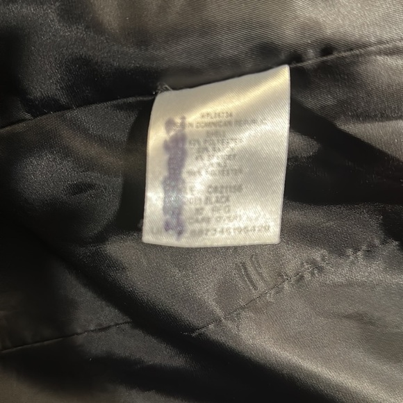 Chaps boys formal Black blazer jacket, 10 REG, two button, two flap pockets - Picture 4 of 7